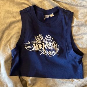 H&M crop top, Hot Wheels Racing